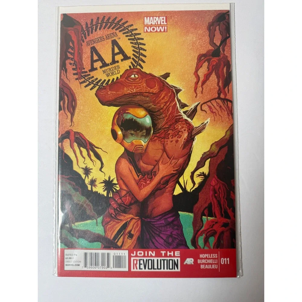 Avengers‎ Arena 11 Murder World Marvel Now 2013 Dennis Hopeless Reptil Hazmat